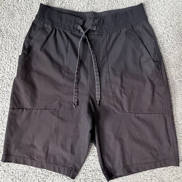 lululemon athletica Other - Lululemon Men's Long Weekend Short in Black- Size S - Multi-Pocket Design - VGUC